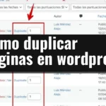 Como duplicar paginas en wordpress