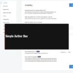 Simple Author Box