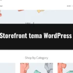 Storefront tema WordPress