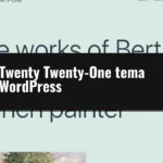 Twenty Twenty-One tema WordPress
